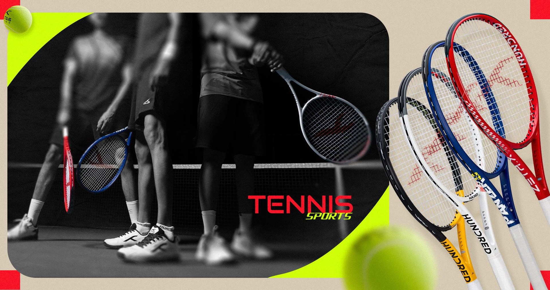 Hundred Tennis Store : Shop Tennis Rackets and Shoes