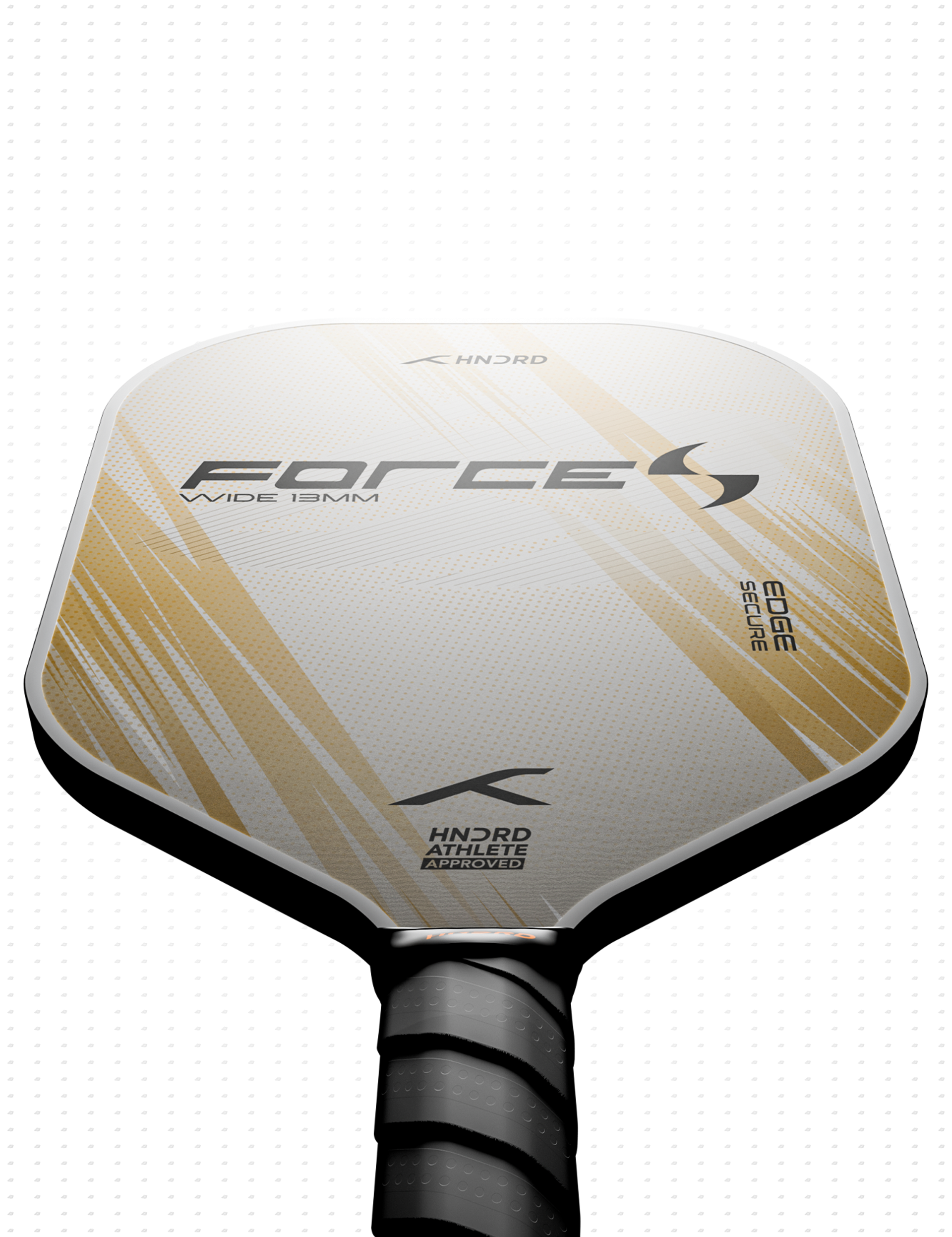 Hundred Force S Pickleball Paddle Close Up Mobile Banner