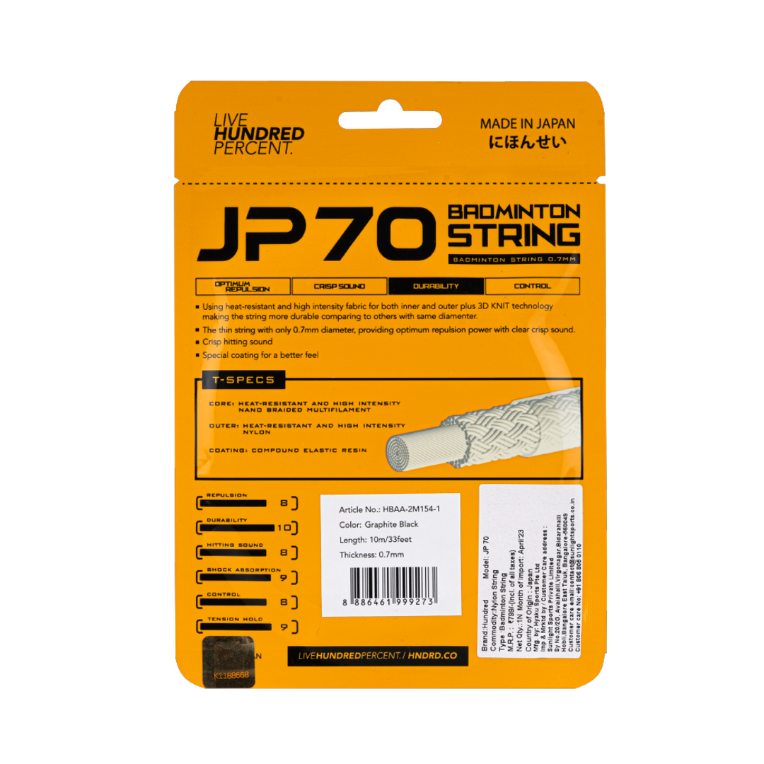 JP 70- GRAPHITE BLACK