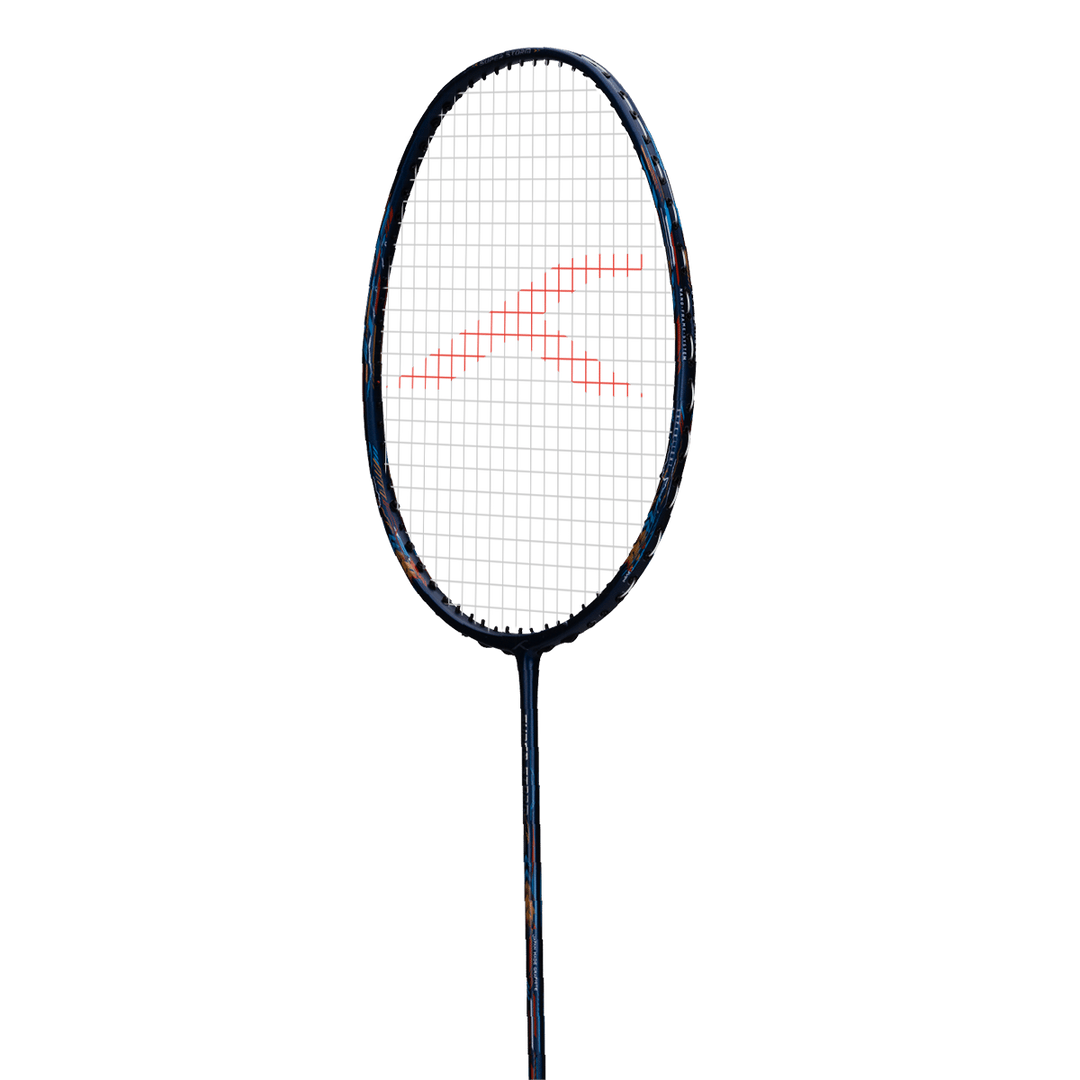 Hundred SuperStorm Strung Badminton Racket (Navy)