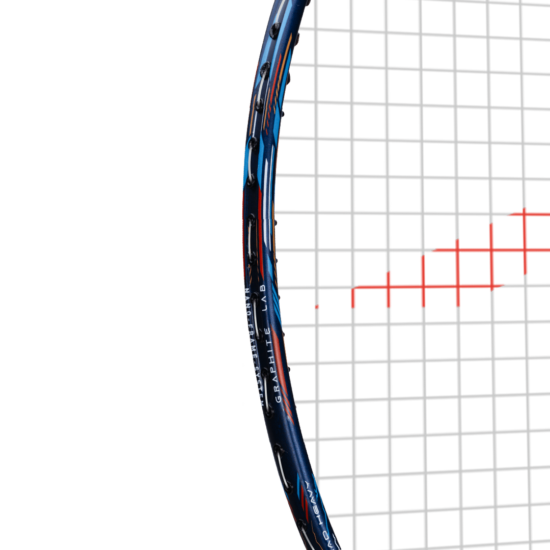 Hundred SuperStorm Strung Badminton Racket (Navy)